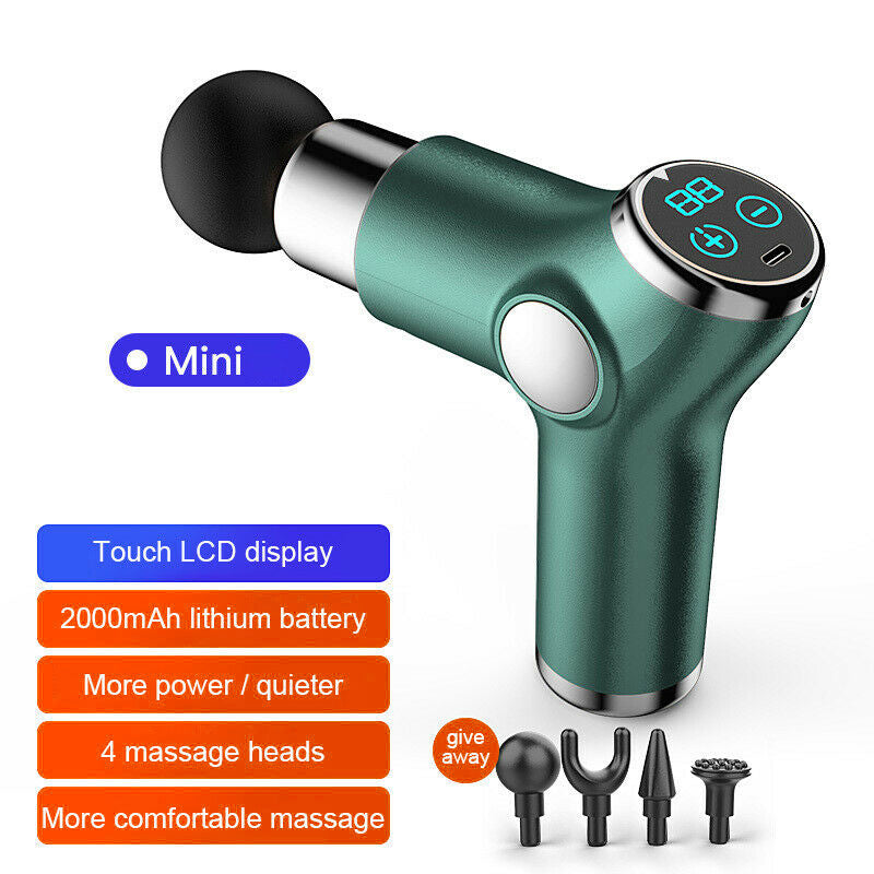 32 Gears Massage Tool Massage Gun Muscle Relaxing Massager with Digital Display Screen 32 Gears Massage Tool Massage Gun Muscle Relaxing Massager with Digital Display Screen